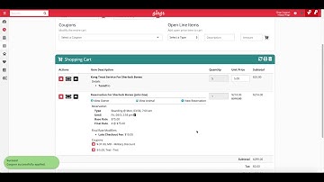 Checking Out a Reservation
