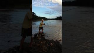 Pescando rio Maranhão com Pesca Sossegada
