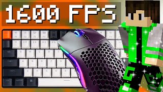 [1000 + FPS] Keyboard + Mouse ASMR Sounds | Bedwars