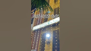 sir syed day, nadeem tarin Aligarh muslim university zhcet btech#amu #zhcet #amueee#amuuniversity