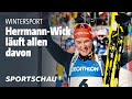 Biathlon: Denise Herrmann-Wick in Topform beim Weltcup in Antholz | Sportschau