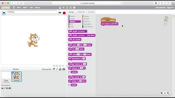 Change Volume By & Set Volume To Scratch Sound Block Pink