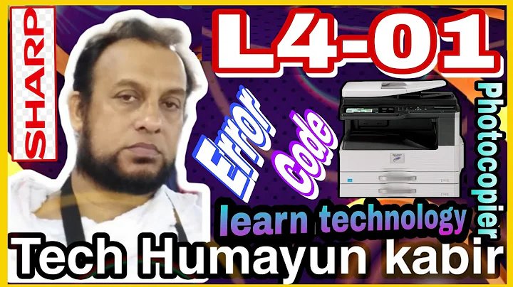 How to fix sharp error code L4-01 location MX-M265NE MX-M264N MX-M314N || #shorts #subscribe #sharp