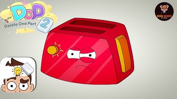 DOP 2 Delete One Part: Make Toast Gameplay Walkthrough #Shorts