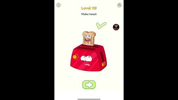 DOP 2 Delete One Part: Make Toast Gameplay Walkthrough #Shorts
