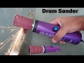 How to Make a Drum Sander at home