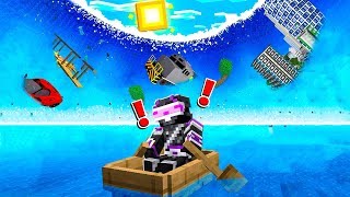 ? ¡MINECRAFT pero APARECE EL TSUNAMI MAS GRANDE DEL MUNDO! ? MINECRAFT ALEATORIO
