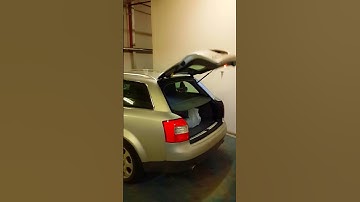 Audi A4 auto boot opening mod