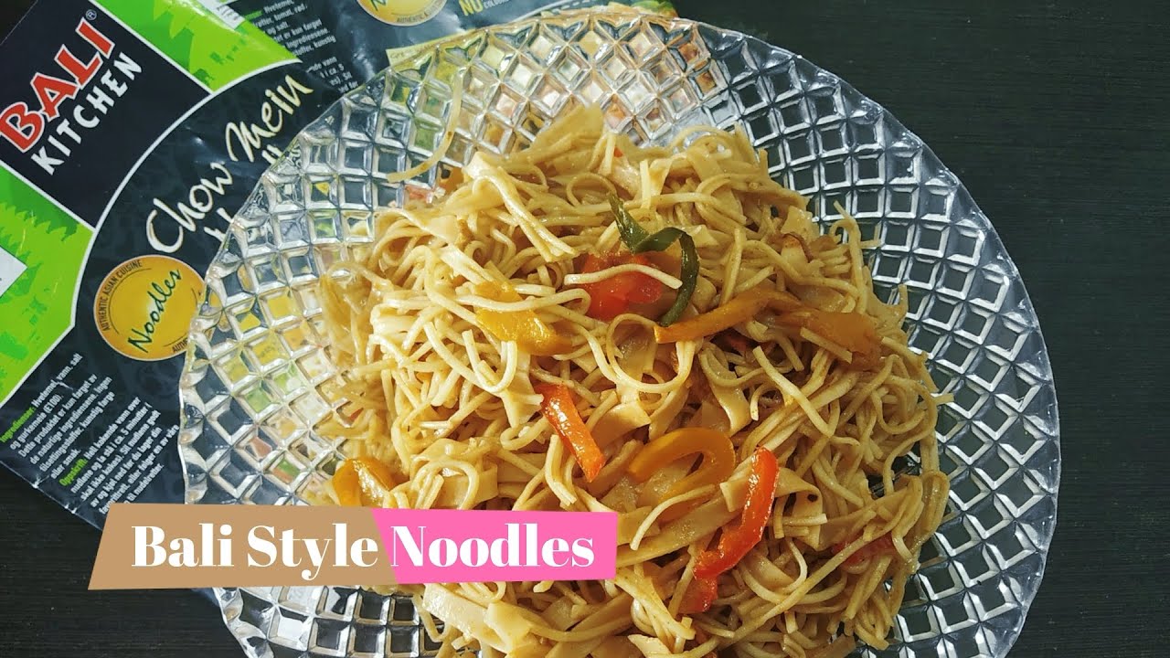 Bali style Noodles | Indonesian Fried Noodles | Indian Cuisine Recipes