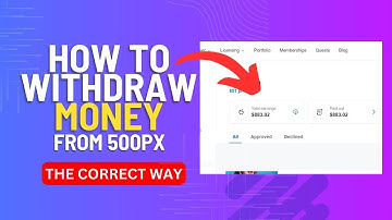 🔥How to Withdraw Money from 500px to Your Bank Account