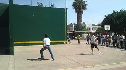 Tejuinero vs Local en Torneo de Fronton