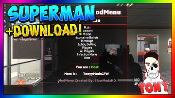 [MW2/1.14] Superman SPRX Mod Menu (CEX/DEX) +DOWNLOAD!