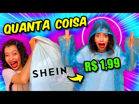 AS COMPRINHAS MAIS ALEATÓRIAS DA SHEIN! (Compras da China)