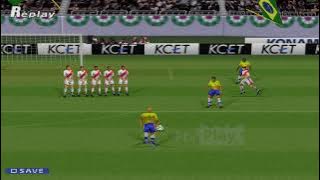 ISS Pro Evolution Soccer 1 (Ronaldo Freekick) - Playstation 1 | Game Details 60FPS 4K