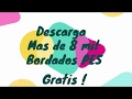 Descarga mas de 8 mil bordados en formato PES - GRATIS ...