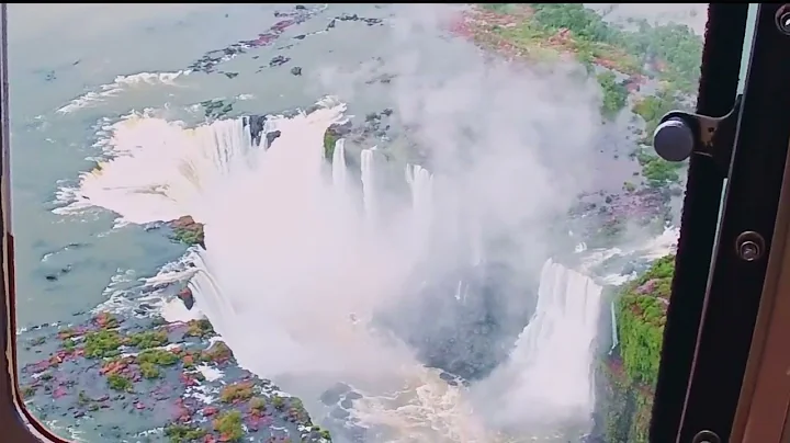 Helicopter ride over Iguazo with Helisul