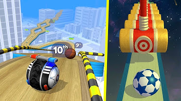 Going Balls Vs Action Balls All Levels Gameplay Android iOS #235