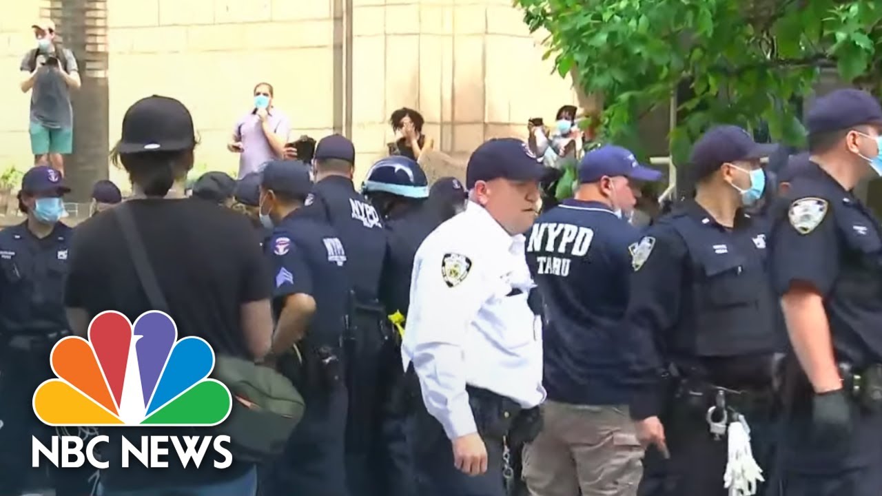 Protests Break Out In New York City After George Floyd's Death | NBC News NOW