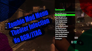 (How To Get) *BO2 Zombies Mod Menu Theater Infection*