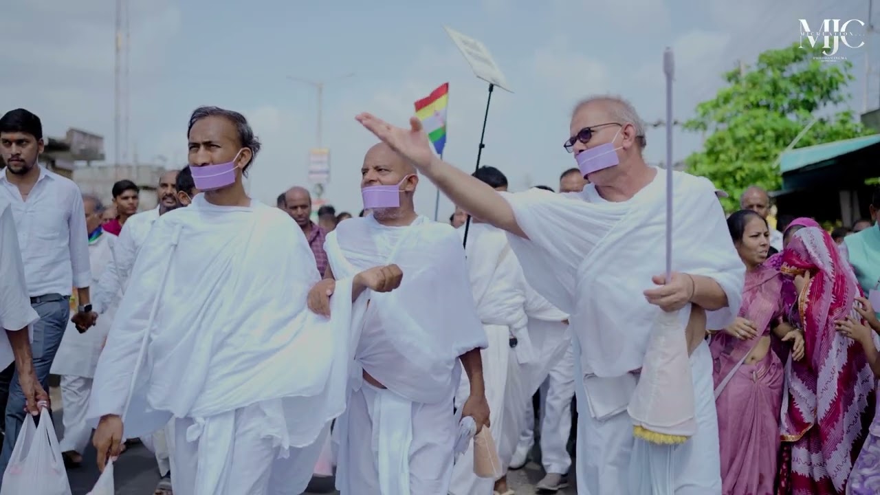 ACHARYA MAHAHSRAMAN JI WEL COME IN MEGHRAJ