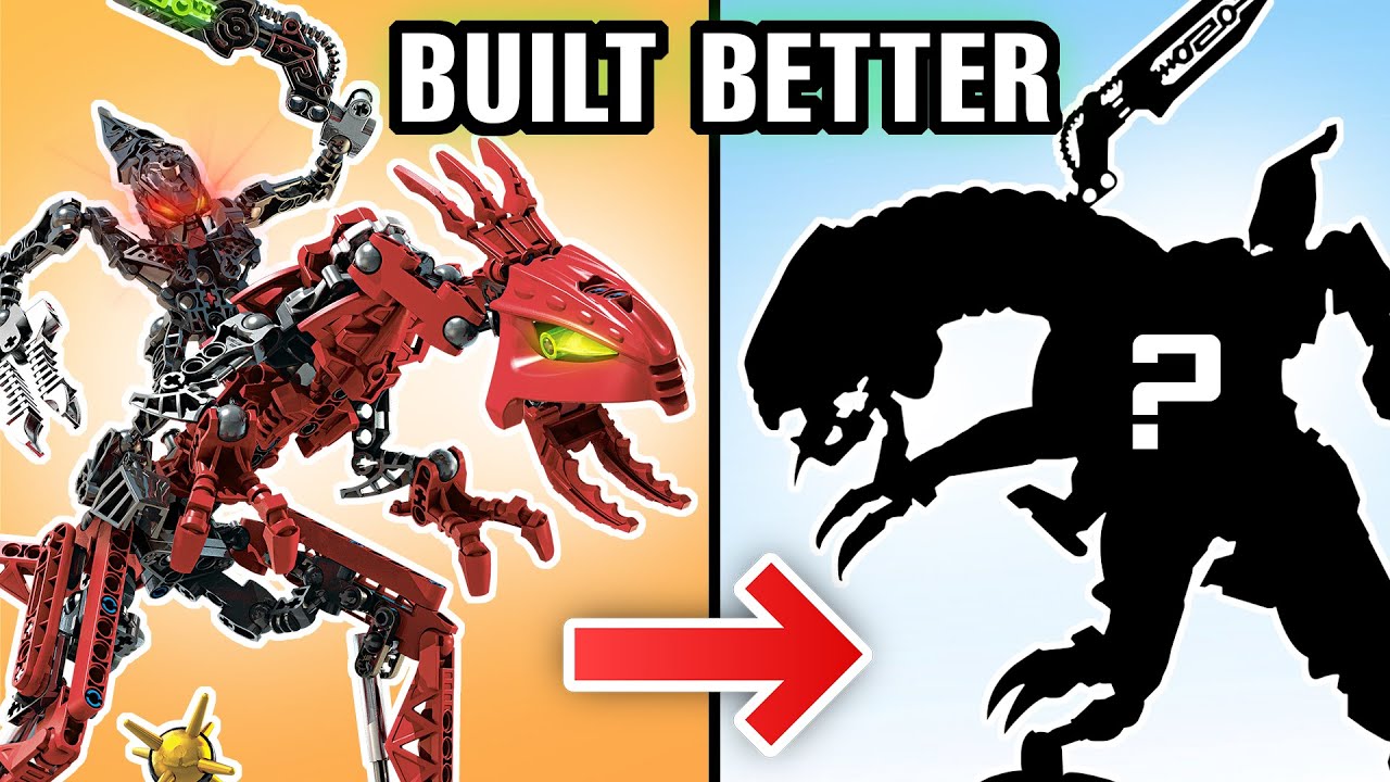 Using the RAREST LEGO MASK EVER To Build Bionicle MOCs