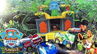 Щенячий Патруль на русском - База в Джунглях. Paw Patrol Monkey Tample playset Tracker pup Щенячий Патруль на русском - База в Джунглях. Paw Patrol Monkey Tample playset Tracker pup