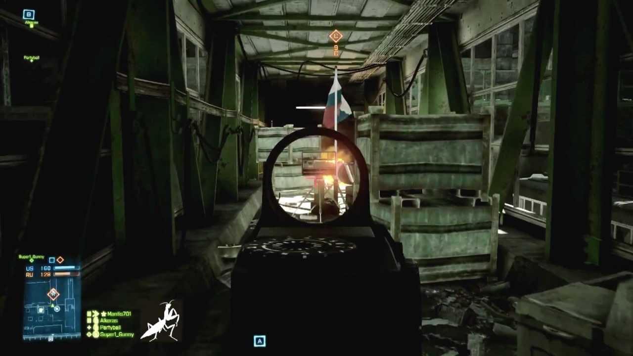 Battlefield 3 - The Hardcore Mantis Ep. 1: Saiga on Scrapmetal