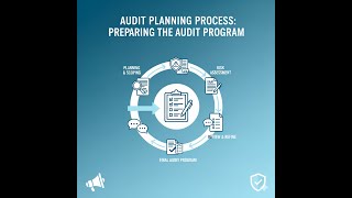 Module 1(1.6) - Audit for Beginners - Audit Planning - Preparing the Audit Program