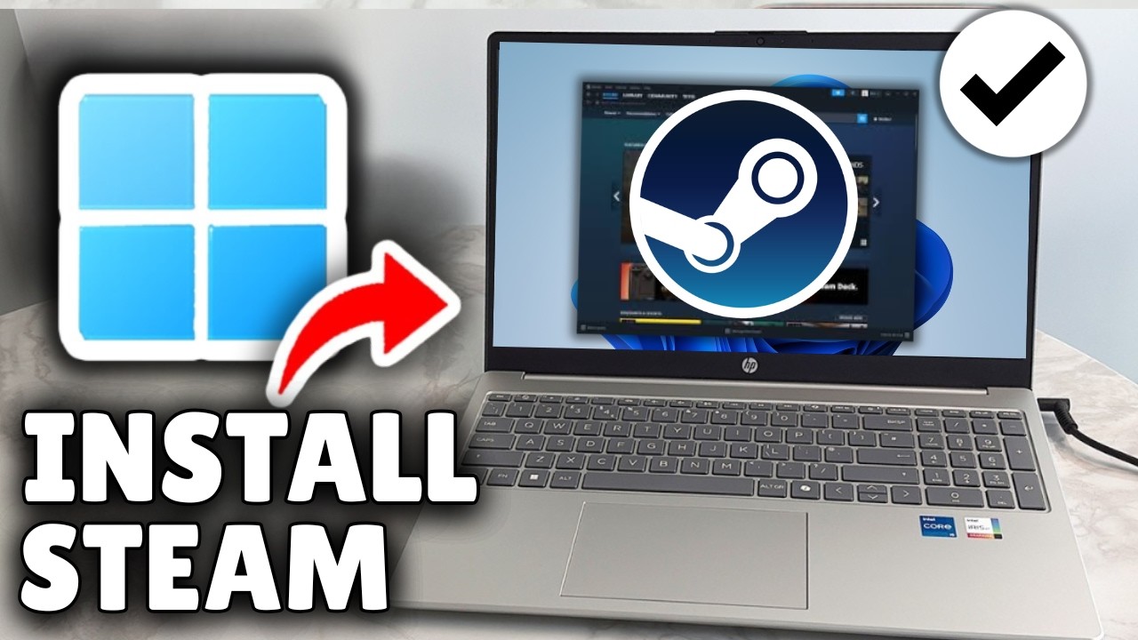 How To Download Steam On PC - Step by Step - YouTube
