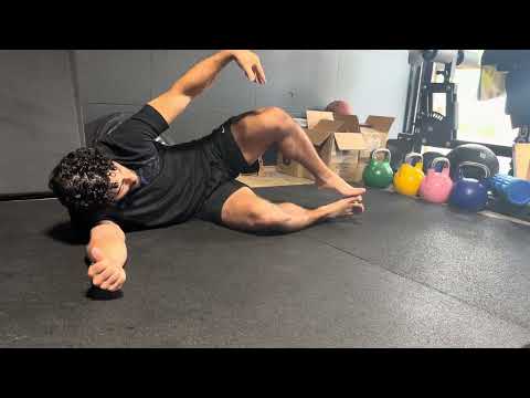 Side lying inversion manual reps