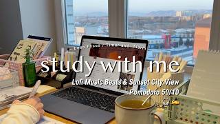 5-HOUR STUDY WITH ME ☕️ Lofi Music for Study &amp; Best Focus | 50/10 Pomodoro