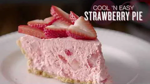 Cool N' Easy Strawberry Pie