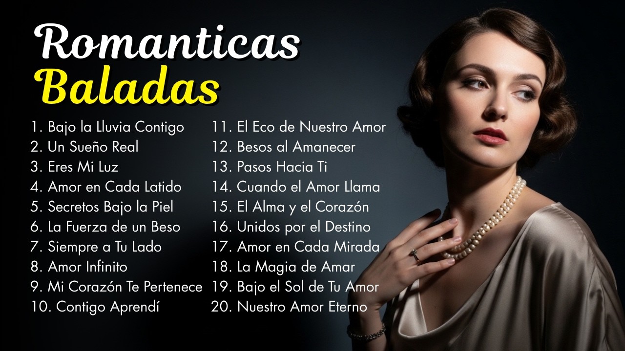 Baladas Pop de los 80 y 90 en Español ♥ Clásicos que Marcaron Época