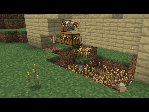 a creeper blow up my chests that have 17280 torches
