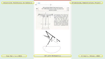 656 – CHEBISHEV FOUR-BAR APPROXIMATE STRAIGHT-LINE MECHANISM – CDF - Mathematica