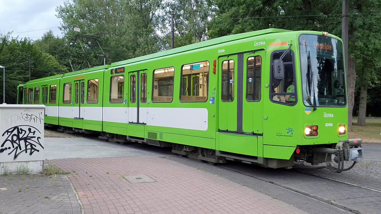 Mitfahrt Stadtbahn Hannover Linie 9 Fasanenkrug TW6000 YouTube Mitfahrt Stadtbahn Hannover Linie 9 Fasanenkrug TW6000 YouTube