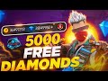 🤯💎How to get 5,000 Diamonds in Free Fire🔥 2026 Latest Trick 100% Working