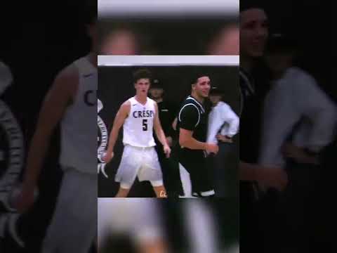 LiAngelo couldn't hold back the smile after this 😂 #shorts