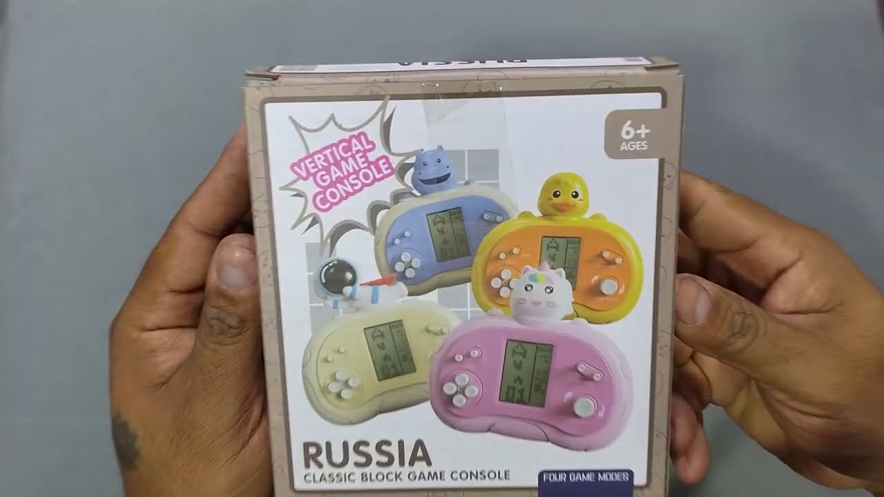 Interactive Tetris Digital 9999 Retro Games With Astronaut Hippo