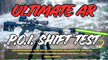 The AR15 POI Shift Test Every Precision Shooter Needs to See
