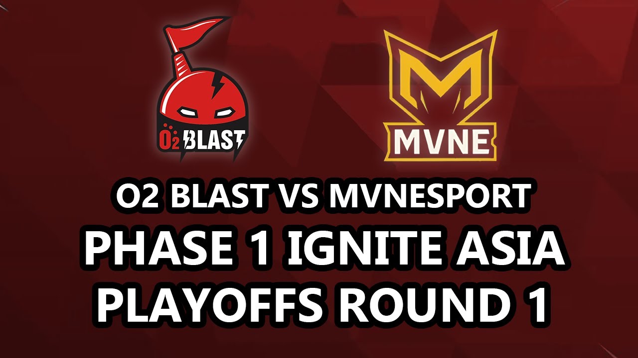 O2 Blast Vs MVNEsport Round 1 Playoffs Marvel Rivals Ignite Phase 1 ASIA