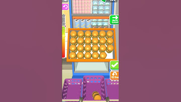 fill the fridge level 3 completed #asmr #satisfying #playgames #randomgames #googleplaygames