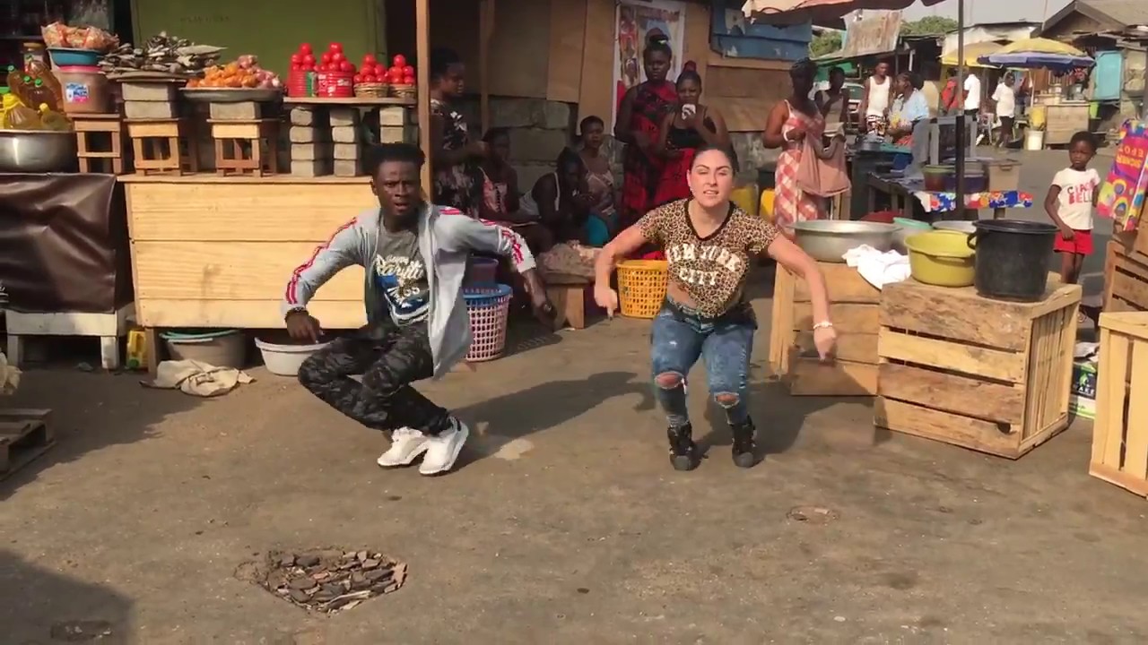 E-Flex & Kasia Jukowska || Azonto Dance || Dj flex_ Jwe x solo (afrobeat freestyle remix)