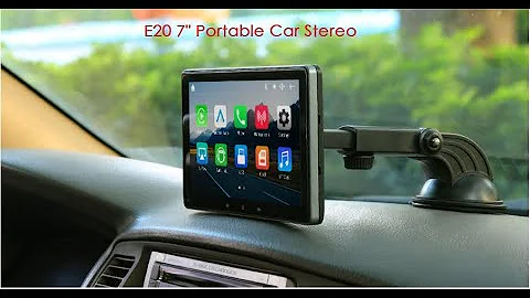 Portable 7" Car Stereo Carplay