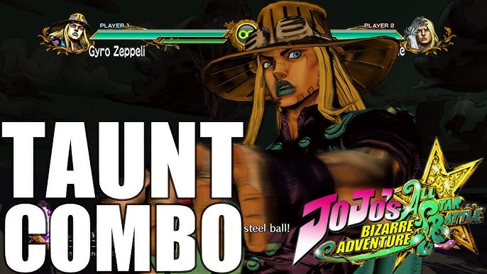 Jojo's Bizarre Adventure: All-Star Battle R - Gyro Zeppeli guide - Mounted  abilities, moveset, and more