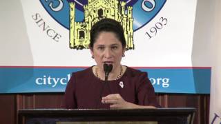 Illinois Comptroller Susana A. Mendoza Addresses the City Club of Chicago Clip 2