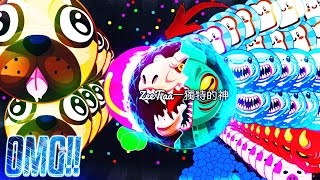 NEW POPSPLIT KING & BRUTAL DOUBLESPLIT, POPSPLIT & BAITS - AGAR.IO BEST MOMENTS - ZeeTaa