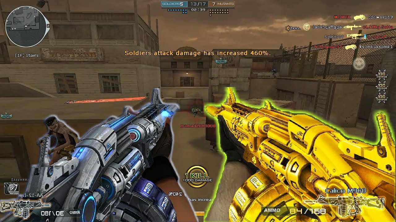 Crossfire NA 2.0 : AA12 Iron Beast - Hero Mode X - Zombie V4