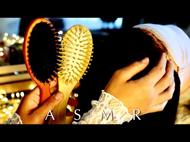 💜ASMR Hair Brushing💜 99% Sleep Guarantee😴💤 Ultra Relaxing Hair Brushing😇 No Talking