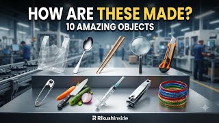 🤯 How Everyday Objects Are Made! 10 Amazing Manufacturing Processes 🏭 | RikushInside